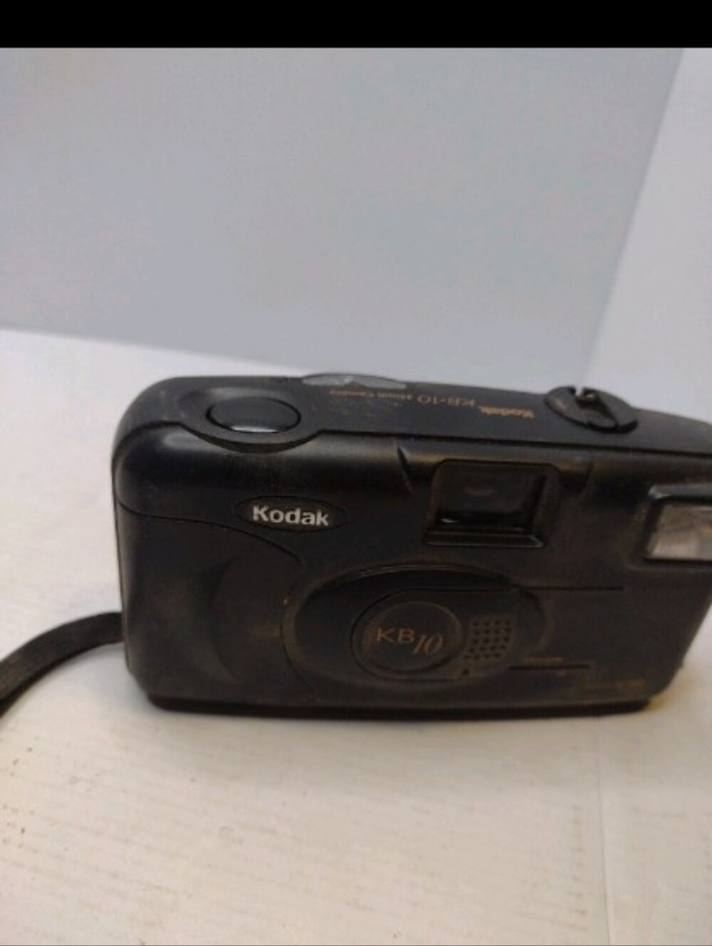 Kodak KB10 Black Compact Film Camera with Built-In Flash